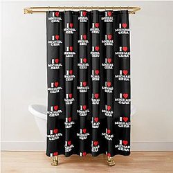 I Love Michael Cera White Shower Curtain
