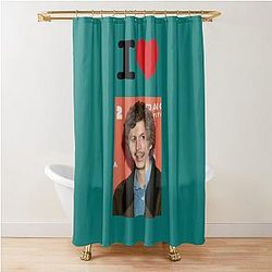 I Love Michael Cera Shower Curtain