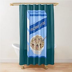 Michael Cera Cereal Box Shower Curtain