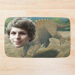 Michael Cera Stegosaurus Bath Mat