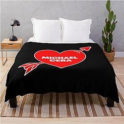 Love With Michael Cera Throw Blanket