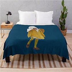 Michael Cera Banana Throw Blanket