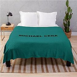MICHAEL CERA Throw Blanket
