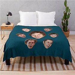 The Holy Seven Forms of Michael Cera Throw Blanket