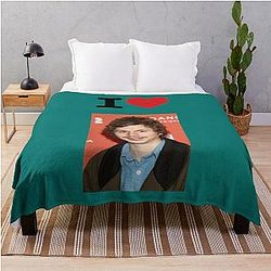 I Love Michael Cera Throw Blanket