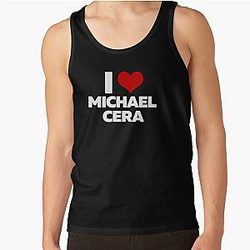 I Love Michael Cera Tank Top