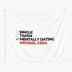 Mentally Dating Michael Cera Tapestry