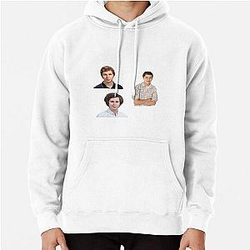 Michael Cera Sticker Pack Best Funny Memes Quotes Birthday Christmas Merch Fan Art Cute Meme Quotes Poster T-Shirt Decor Aesthetic Outfits Aubrey Plaza Pullover Hoodie