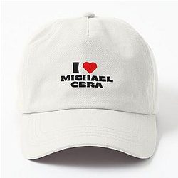 I Love Michael Cera Dad Hat