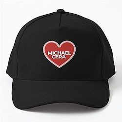I Heart Michael Cera baseball cap