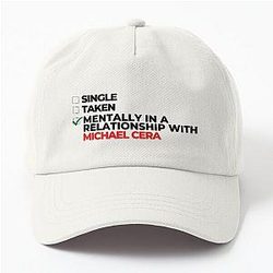 Mentally in Relationship With Michael Cera Dad Hat