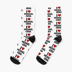 I Love Michael Cera Socks is removed to present : I Love Michael Cera