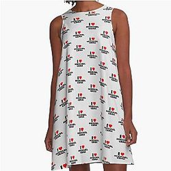 I Love Michael Cera - A Line Dress