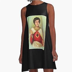 Saint Michael Cera A-Line Dress