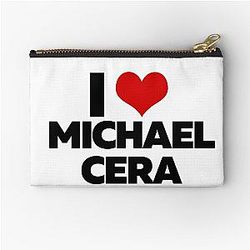 I Love Michael Cera Pouch
