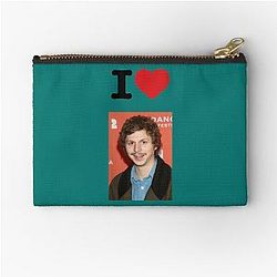 I Love Michael Cera Zipper Pouch