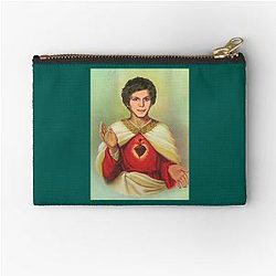 Saint Michael Cera Zipper Pouch