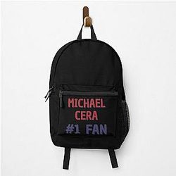 Michael Cera Fan Backpack