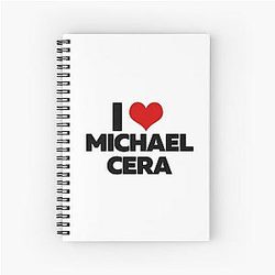 I Love Michael Cera Notebook