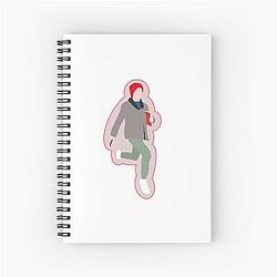 Michael Cera Jump Spiral Notebook