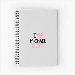 I Love Michael Cera Notebook