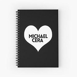 Love Michael Cera Notebook