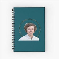 Michael Cera Spiral Notebook