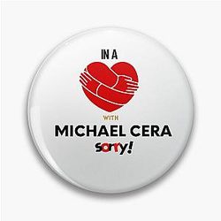 In a relationship with Michael Cera Sorry Pin