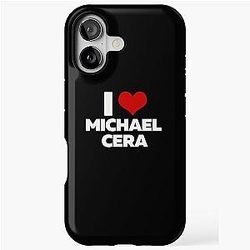 I Love Michael Cera iPhone Tough Case