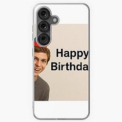 Michael Cera Birthday Funny Prank Meme Gift for Samsung Galaxy Soft Case
