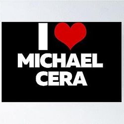 I Love Michael Cera Poster
