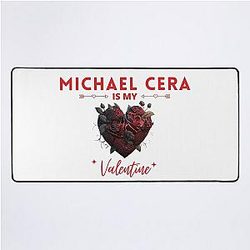Michael Cera Is My Valentine Deskmat