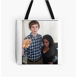Snooki and Michael Cera All Over Print Tote Bag