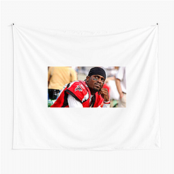 Playmaker Leader Michael Vick Tapestries