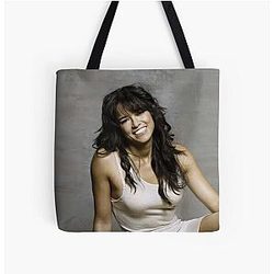 Michelle Rodriguez Celebrity Oil Paint Art Tote Bag