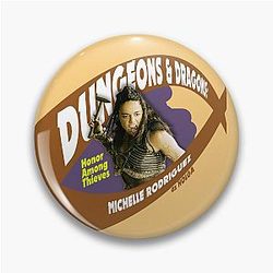 Dungeons and Dragons: Honor Among Thieves Michelle Rodriguez as Holga Fan Works Graphic Design by