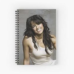 Michelle Rodriguez - Celebrity Spiral Notebook