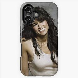 Michelle Rodriguez - Celebrity Oil Paint Art iPhone Case