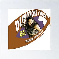 Dungeons Dragons Honor Among Thieves Michelle Rodriguez as Holga Poster