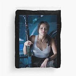 Michelle Rodriguez Duvet Cover
