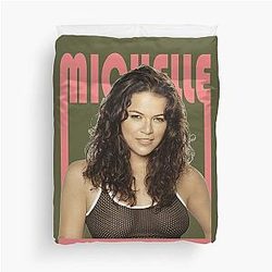 Michelle Rodriguez in front of me Duvet Cover