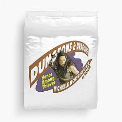 Dungeons and Dragons: Honor Among Thieves Michelle Rodriguez as Holga fan work in graphic design