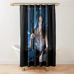 Michelle Rodriguez Shower Curtain