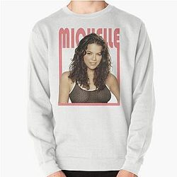 Michelle Rodriguez in front Pullover Sweatshirt