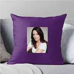 Michelle Morgan has been on the show for many seasons Michelle Morgan Pillows Cover