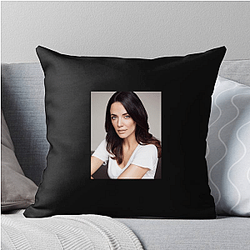 Michelle Morgan has been on the show for many seasons Michelle Morgan Pillows Cover