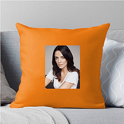 Michelle Morgan has been on the show for many seasons Michelle Morgan Pillows Cover