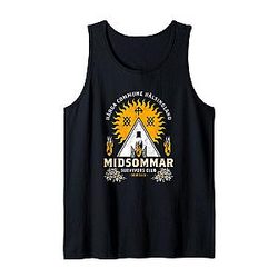 Midsommar Survival Club Scary Horror Summer Festival Tank Top