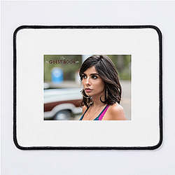 Glamorous Diva Mikaela Hoover Mouse Pads