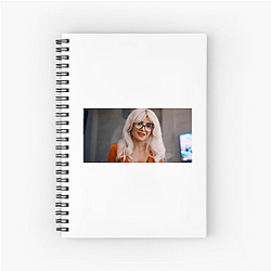 Silver Screen Goddess Mikaela Hoover Notebook